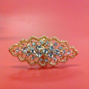 Fashion Jewelry - Ornate Braided Design Cuff Ring w' Stones and Adjustable Band